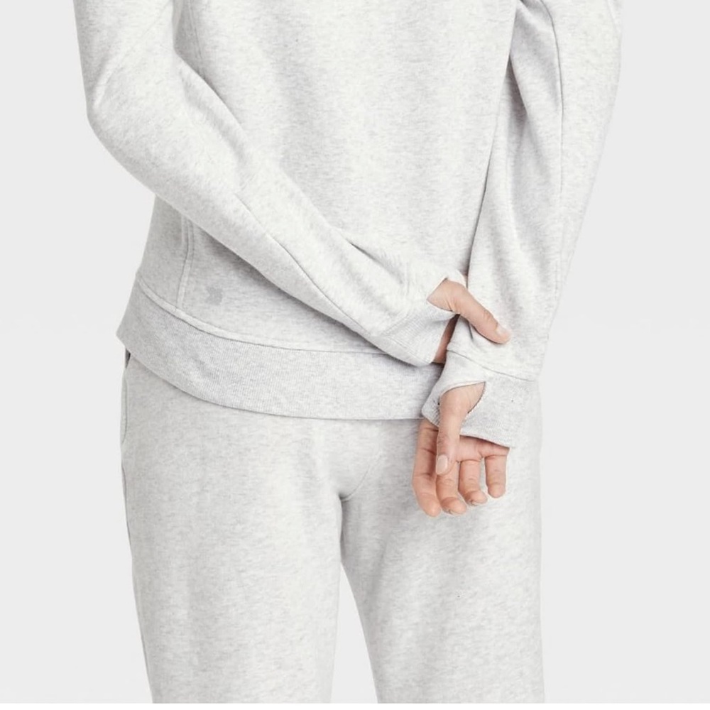 All in Motion Women's Fleece Full Zip Hooded Sweatshirt. Size L - Picture 4 of 6